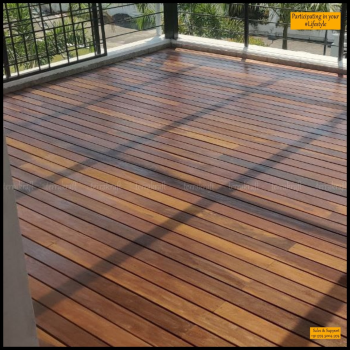 IPE Solid Wood Outdoor Plank
